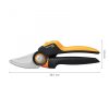 Fiskars X-series™ M forgónyelű metszőolló, mellévágó P921  - 25 év garanciával