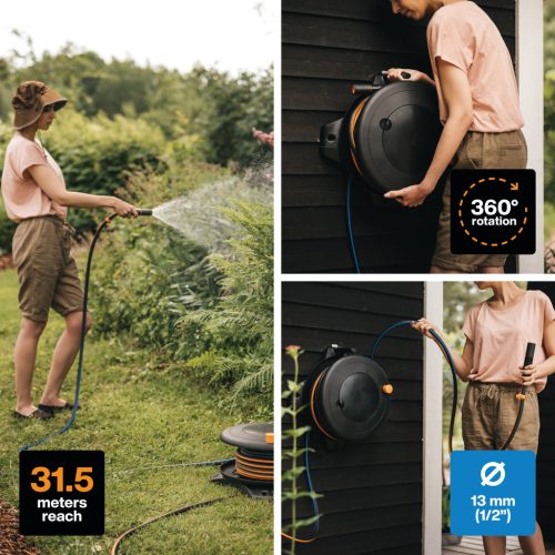 Fiskars Solid™ L tömlődob 30 m tömlővel Q3 (1057237)