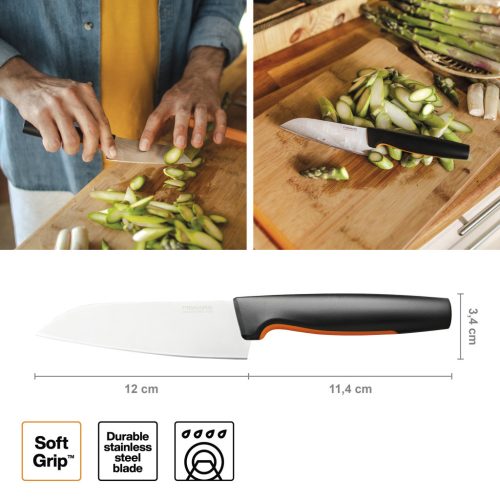Fiskars Functional Form™ Kis méretű szakácskés (1057541)