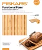 Fiskars Functional Form Bambusz vágódeszka & kenyérvágó kés készlet (1057551)
