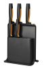 Fiskars Functional Form Késblokk műanyag 5 késes  (1057554)
