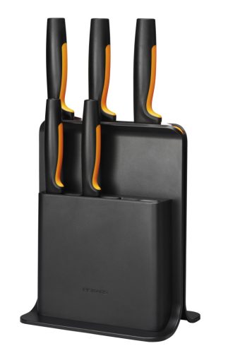 Fiskars Functional Form Késblokk műanyag 5 késes  (1057554)