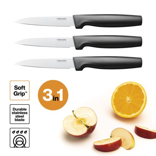 Fiskars Functional Form Általános késkészlet, 3 db-os (102657-es készlet utódja) 