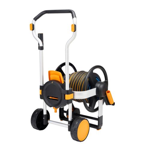 Fiskars Tömlőkocsi kerekekkel, ÜRES, XL