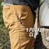 Gerber Zilch - zsebkés, bordó színű