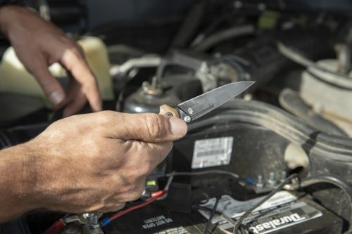 Gerber Zilch zsebkés, bordó - 25 év garanciával