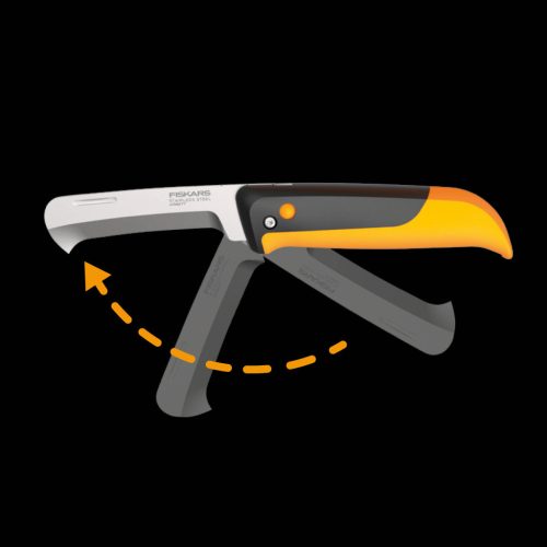 Fiskars X-series™ összecsukható betakarító kés K80 - 25 év garanciával (1062819)