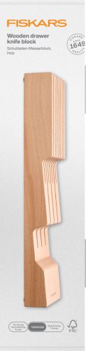 Fiskars Fa késblokk - fiókba helyezhető (1062890)