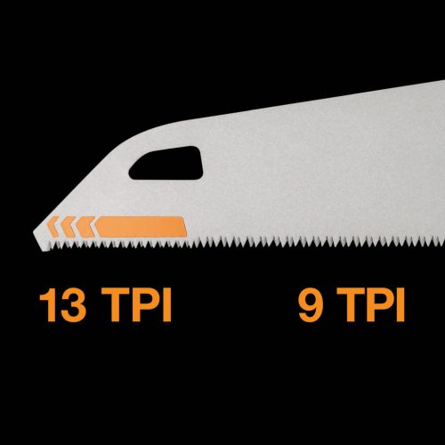 Fiskars PowerTooth™ Kézifűrész, 380mm 9tpi (1062930)