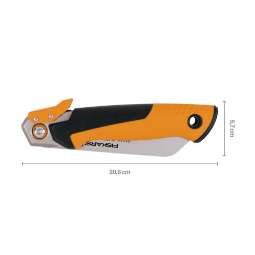 Fiskars PowerTooth™ összecsukható fűrész, 150mm 19tpi (1062932)