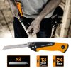 Fiskars Compact összecsukható fűrész, 2 pengével (1062934)