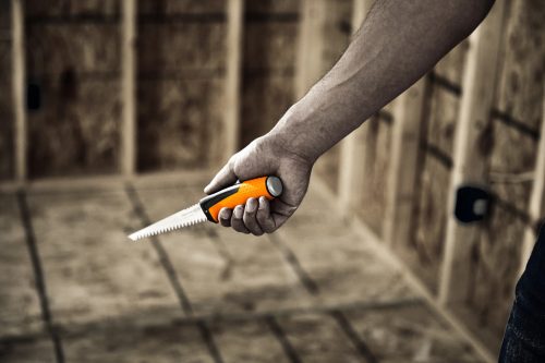 Fiskars PowerTooth™ gipszkarton fűrész tokkal, 8 tpi (1062935)