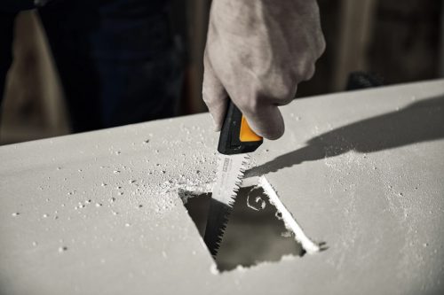 Fiskars PowerTooth™ gipszkarton fűrész tokkal, 8 tpi (1062935)