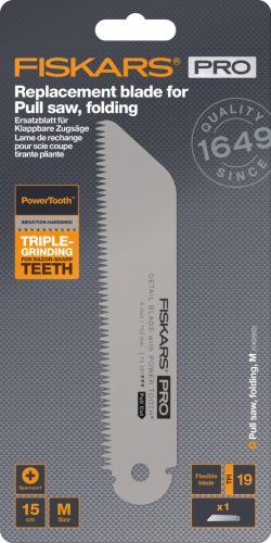 Fiskars Cserélhető penge fűrészhez 150mm, 19 tpi (1062942)