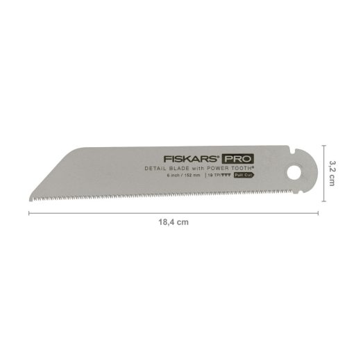 Fiskars PowerTooth™ cserélhető penge fűrészhez 150mm, 19 tpi (1062942)