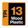 Fiskars Cserélhető penge fűrészhez 250mm 13tpi (1062943)