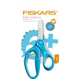 Fiskars Tompa hegyű gyerekolló, 13 cm - türkiz (1064072)