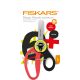 Fiskars Magic Morph gyermekolló, 13 cm - Ninja (1064075)