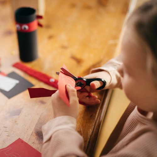 Fiskars Magic Morph gyerekolló, 13 cm - Ninja (1064075)