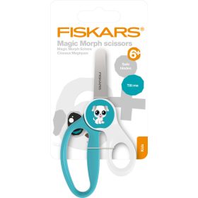   Fiskars Magic Morph gyerekolló, 13 cm - Kiskutyás (1064076)