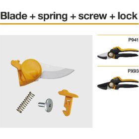Fiskars Pótpenge, rugó és csavar P941 (1064259)