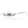 Fiskars All Steel serpenyő, 28 cm