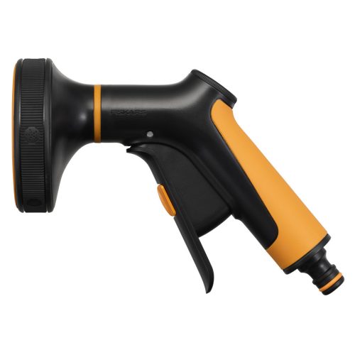 Fiskars Comfort locsolópisztoly, multi, markolatvezérlésű