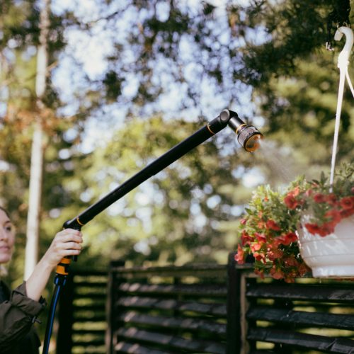 Fiskars Comfort öntözőrúd, állítható, markolatvezérlésű