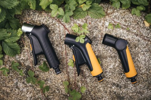 Fiskars Comfort fúvóka/öntözőrúd fogantyú, markolatvezérlésű