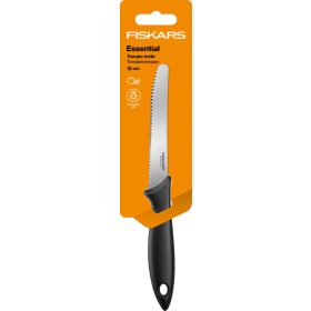 Fiskars Essential paradicsomszeletelő kés, 11,5 cm