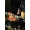 Fiskars All Steel pure Wok serpenyő, 28 cm - 25 év garanciával
