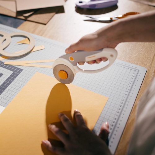 Fiskars Titánium görgős vágó 60 mm