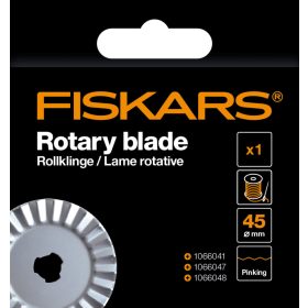 Fiskars Görgős vágó pótpenge 45 mm, cikcakkos