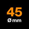 Fiskars Görgős vágó pótpenge 45 mm, cikcakkos
