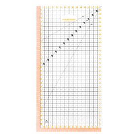 Fiskars Patchwork vonalzó 16 x 31 cm