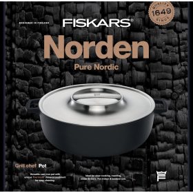   Fiskars Norden öntöttvas grill edény, 30cm - 25 év garanciával