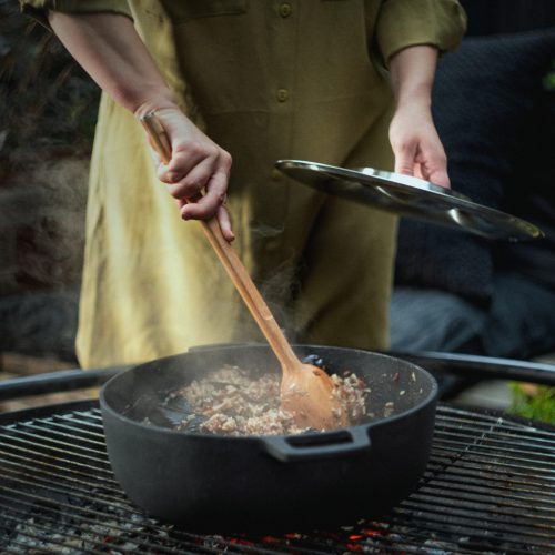 Fiskars Norden öntöttvas grill edény, 30cm - 25 év garanciával