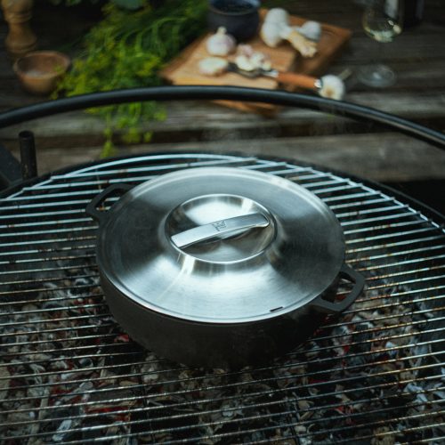 Fiskars Norden öntöttvas grill edény, 30cm - 25 év garanciával