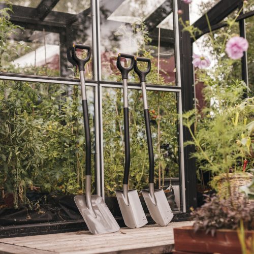 Fiskars Ergonomic™ lapát, szürke