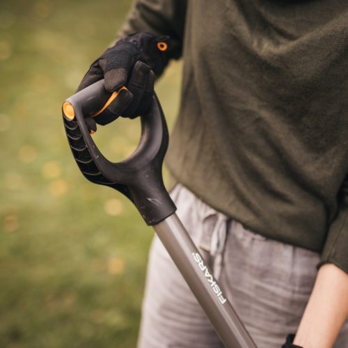 Fiskars Ergonomic™ lapát, szürke