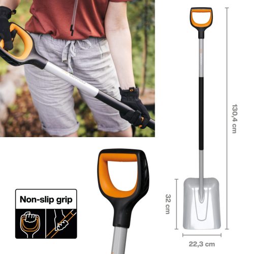 Fiskars Xact™ Lapát - 25 év garanciával