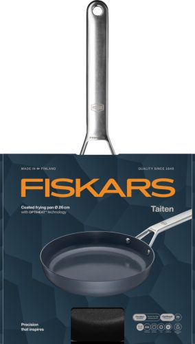 Fiskars Taiten serpenyő, 26 cm - 25 év garanciával