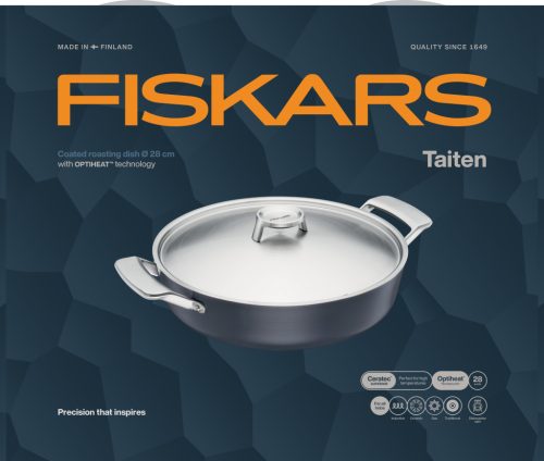 Fiskars Taiten sütőőedény, 28 cm - 25 év garanciával