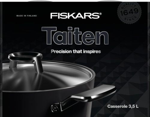 Fiskars Taiten nyeles lábas 3,5 L /fedővel
