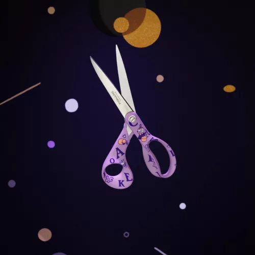 Fiskars Moomin általános olló, ABC Little My, 21 cm 