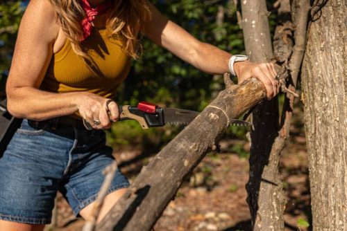 Gerber BUSHCRAFT SAW összecsukható fűrész, Coyote barna-fekete - 25 év garanciával