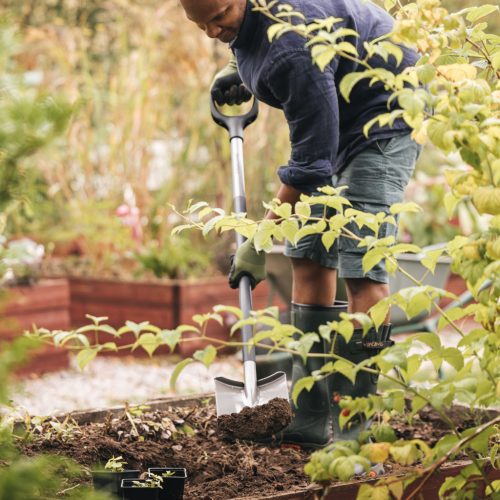 Fiskars Ergonomic™ ásólapát, szürke