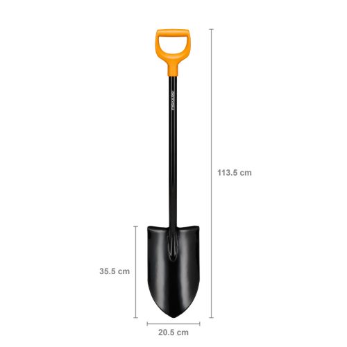 Fiskars Solid+™ hegyes ásó (XL fej)