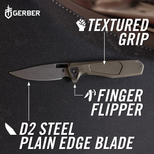 Gerber Minisada zsebkés - zsályazöld - 25 év garanciával