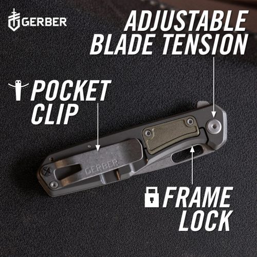 Gerber Minisada zsebkés - zsályazöld - 25 év garanciával